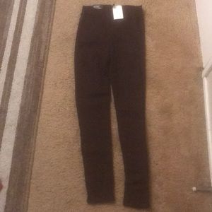 Dark Burgundy Size 2 skinny leggings